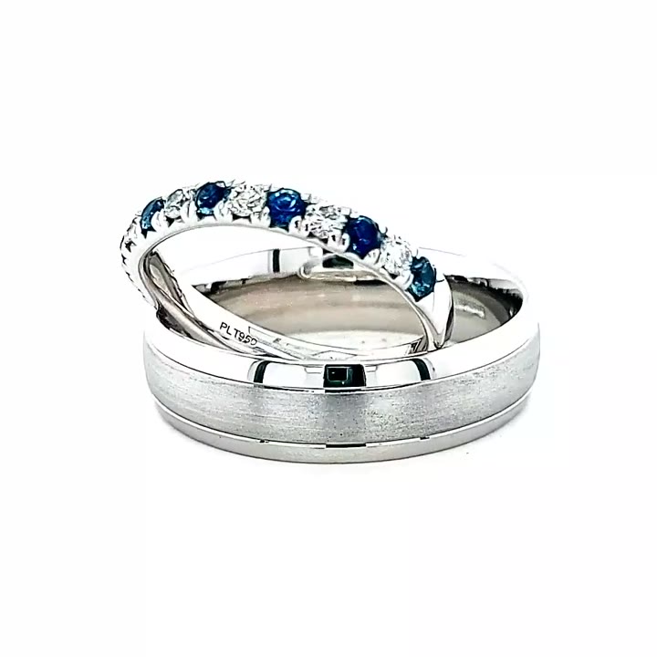 Finished ring made for an Oscar & Olivia customer, video 19