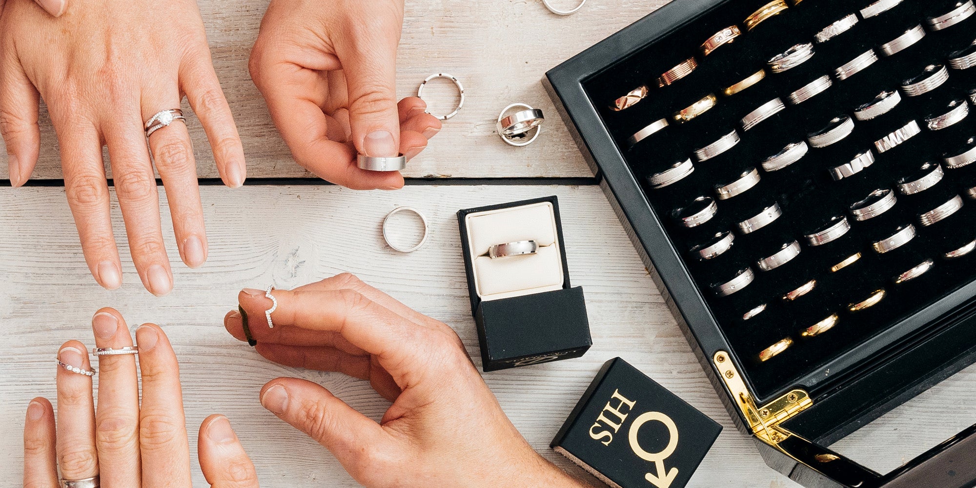 oscar and olivia try at home wedding ring consultant service