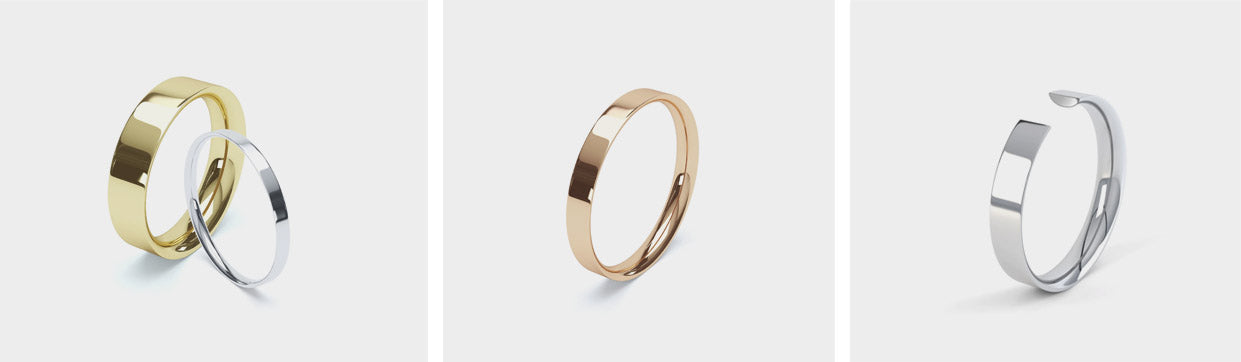 Wedding rings at Oscar and Olivia Jewellery