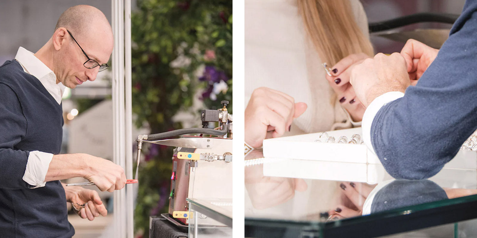 oscar and olivia at wedding fairs free ring cleaning